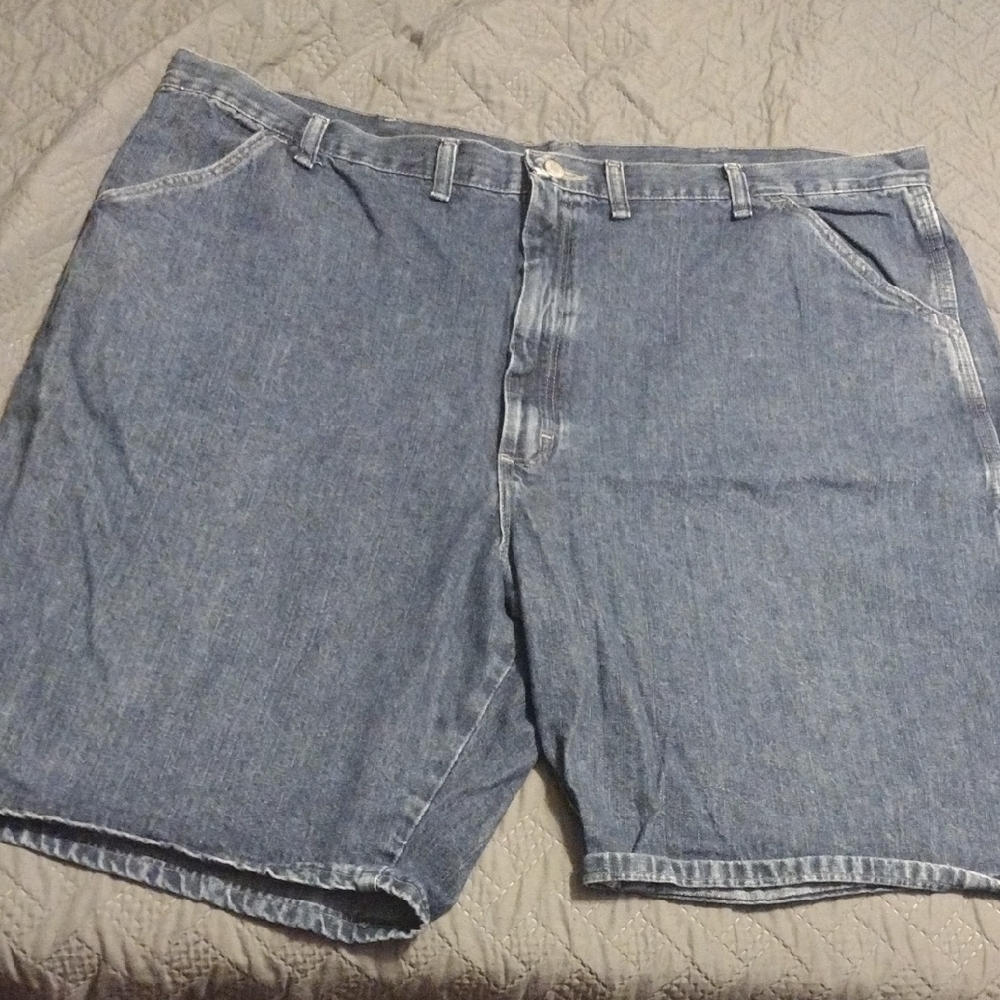 Wrangler Men's Blue Denim Shorts - Picture 1 of 4
